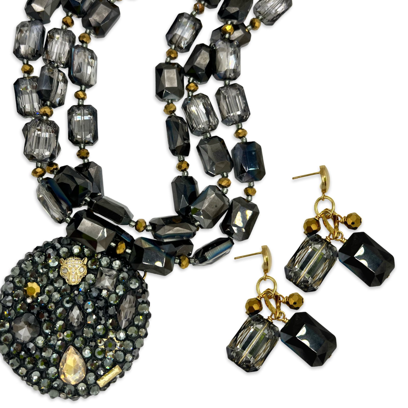 Black Star Light Necklace