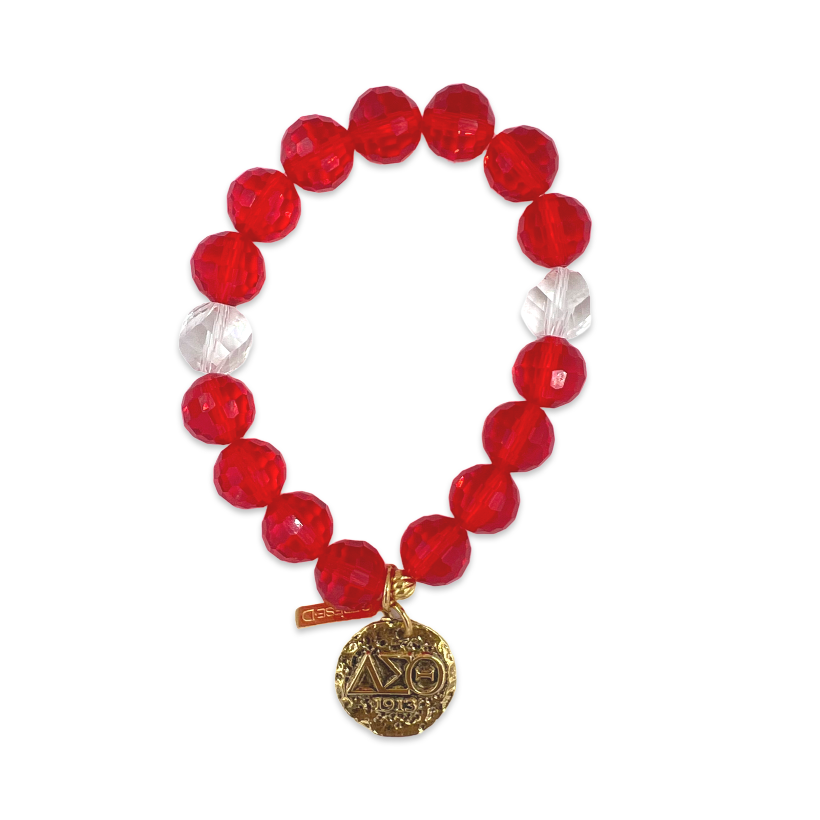 Delta Red Rose Bracelet