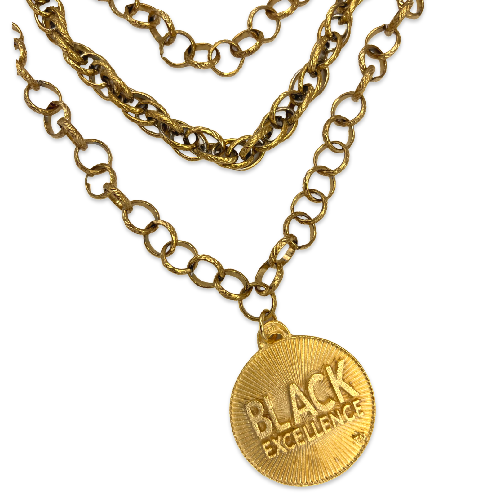 Black Classic Beat Necklace