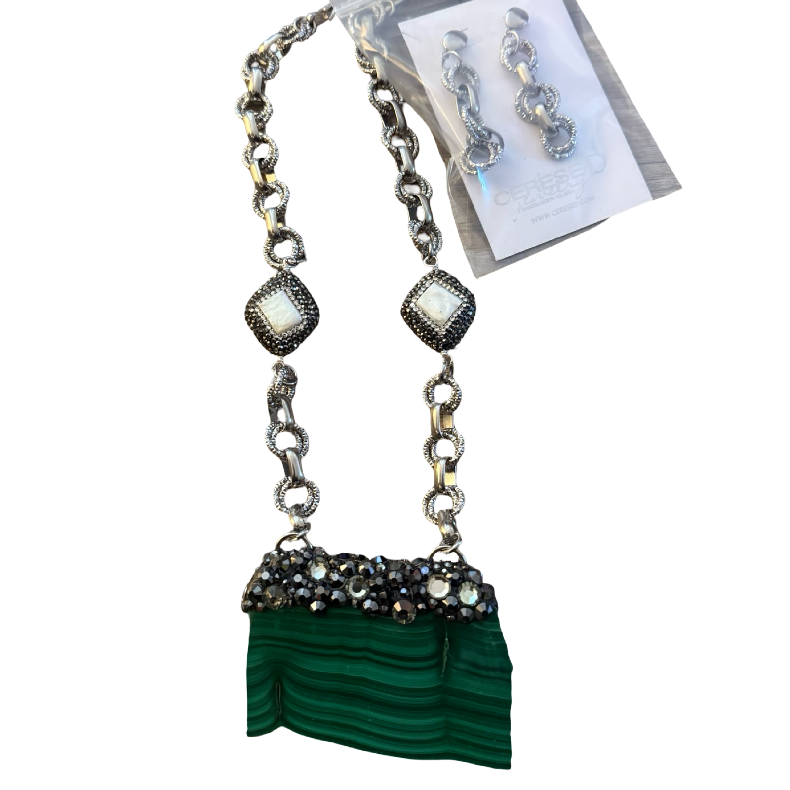 Green Vet Necklace