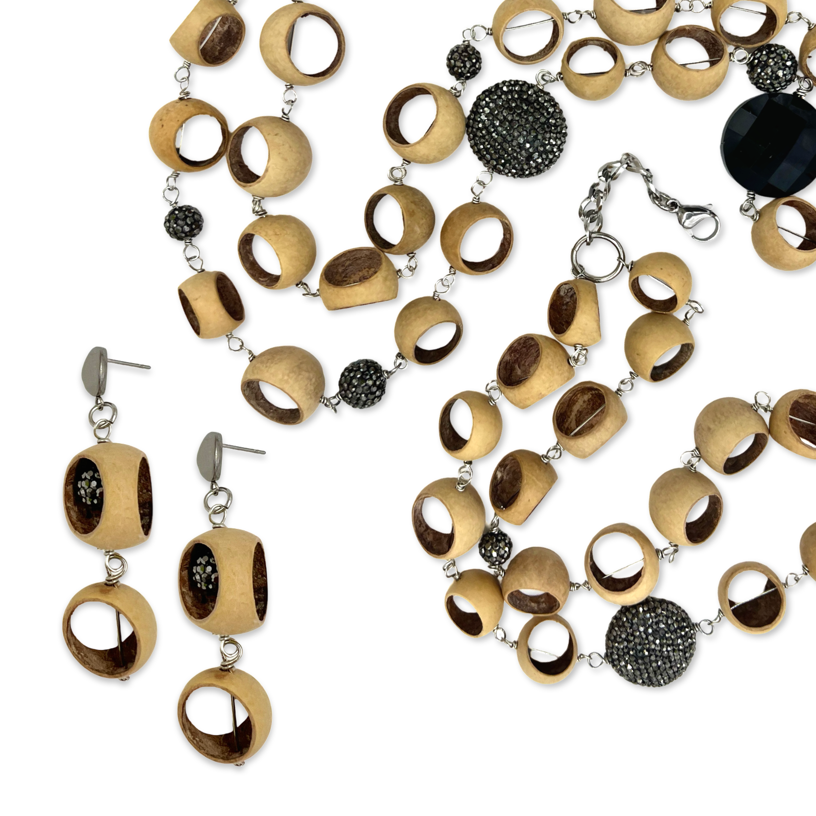 Particle Seed Necklace