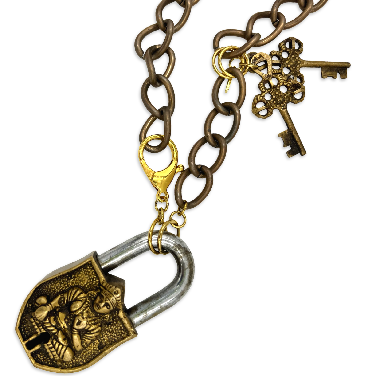 Accent Lock Necklace