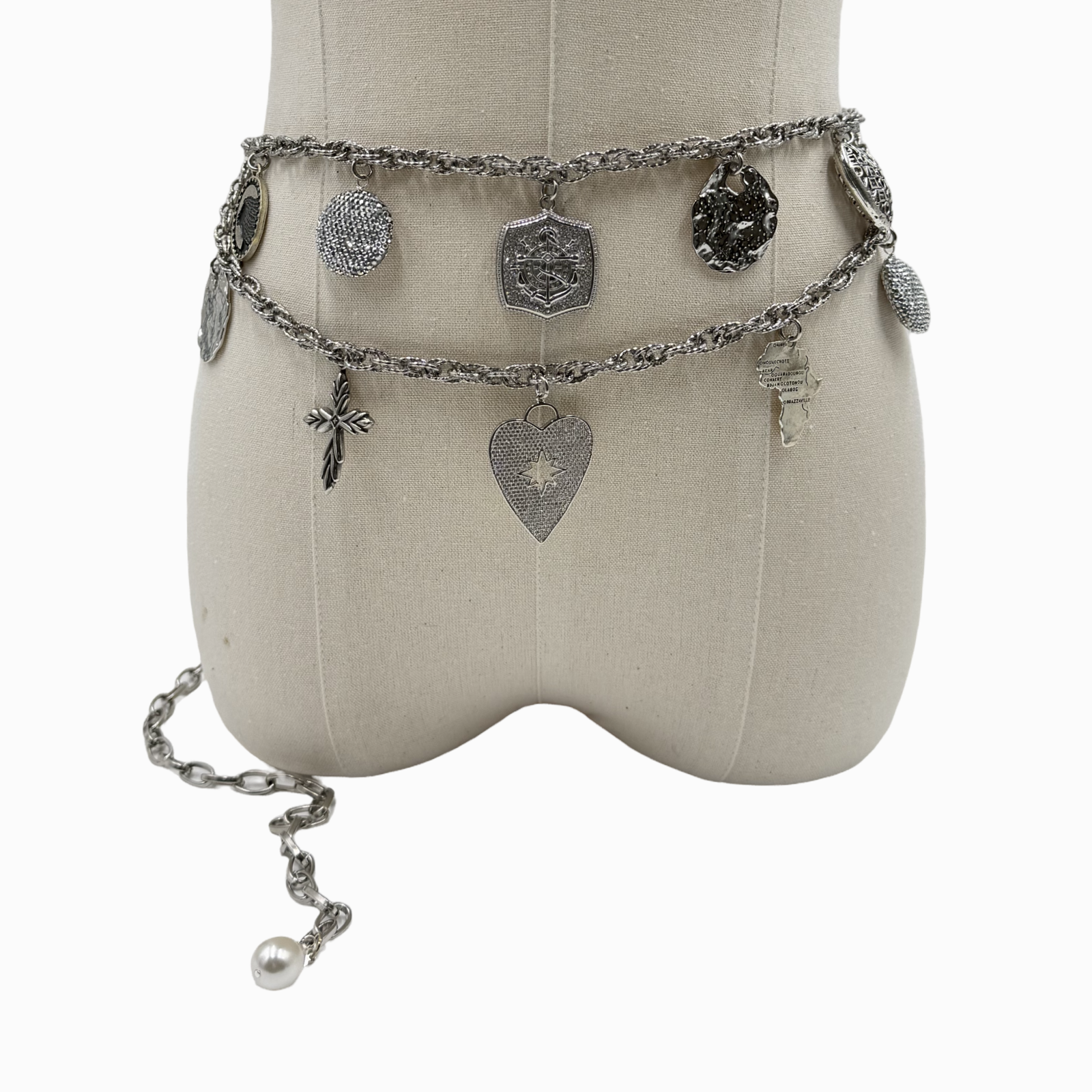Belted Below Charm Belt