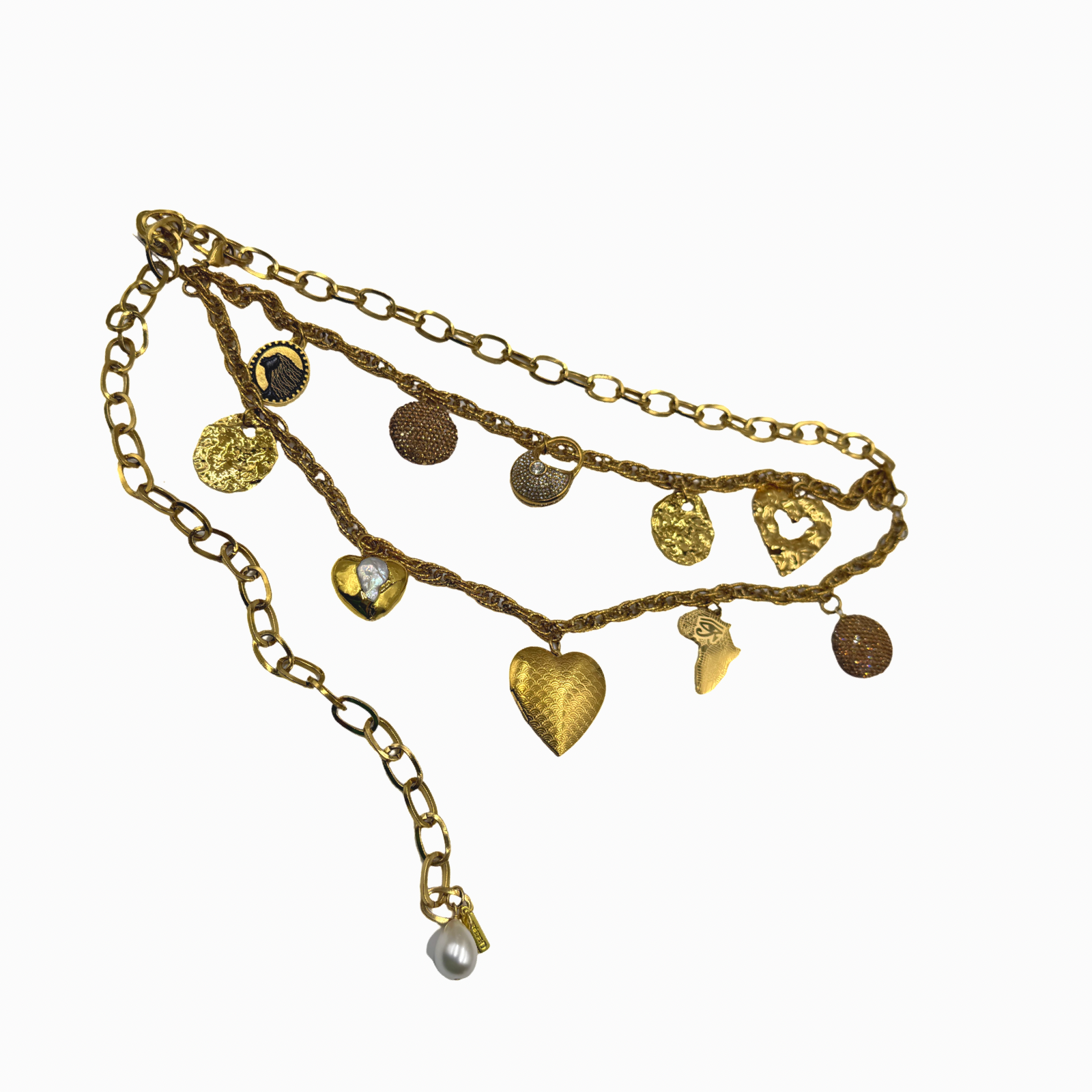 Belted Below Charm Belt