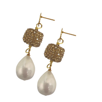 Brittany Gold Caprock Earring Earrings Cerese D, Inc.   
