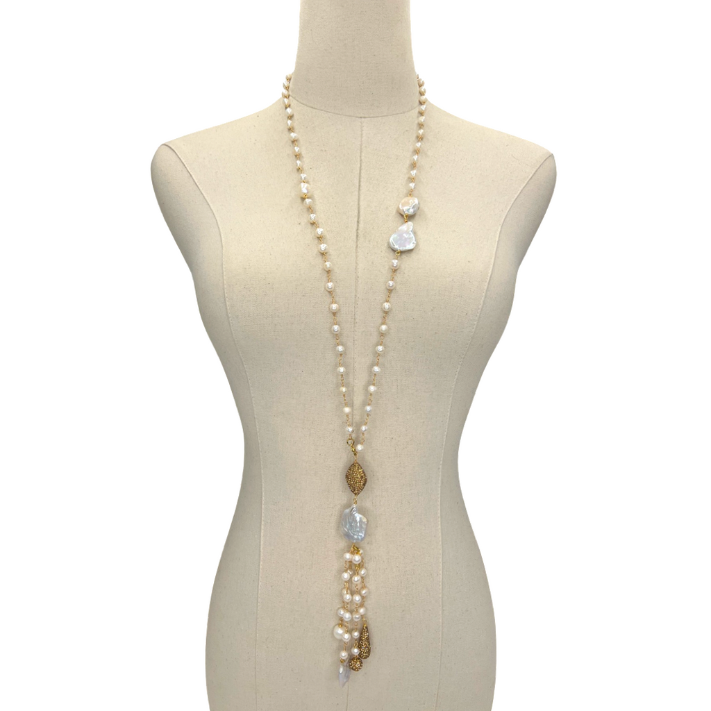 JieDa FRESH PEARL NECKLACE - ネックレス