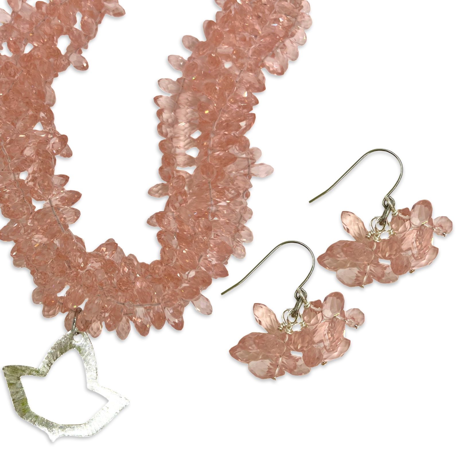 AKA Pink Snaps Necklace