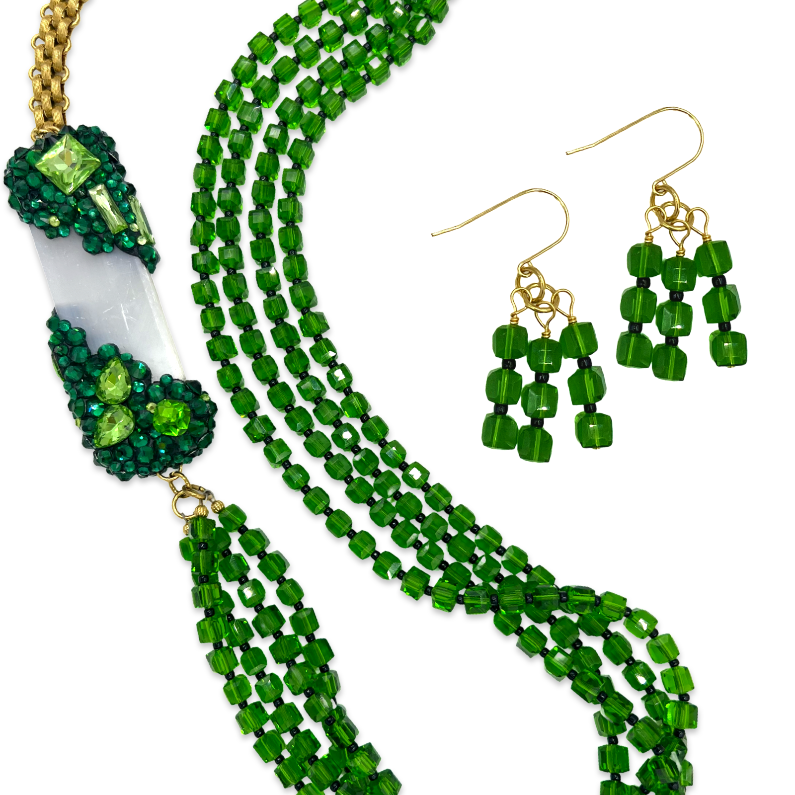 Green Dylette Necklace
