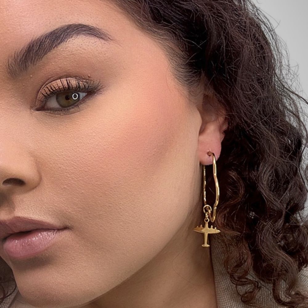 Jetset Hoop Earring