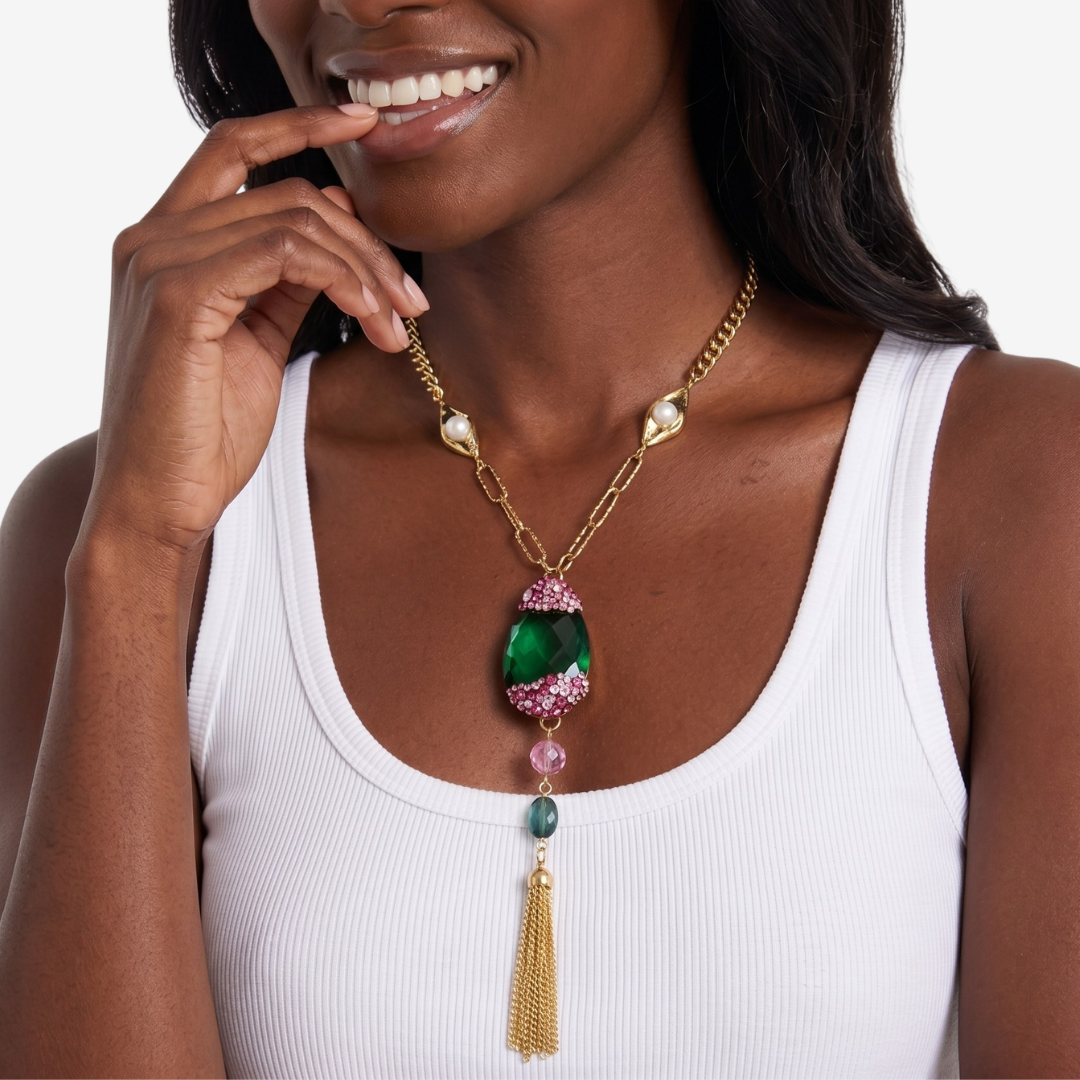 Corina Drop Necklace Set
