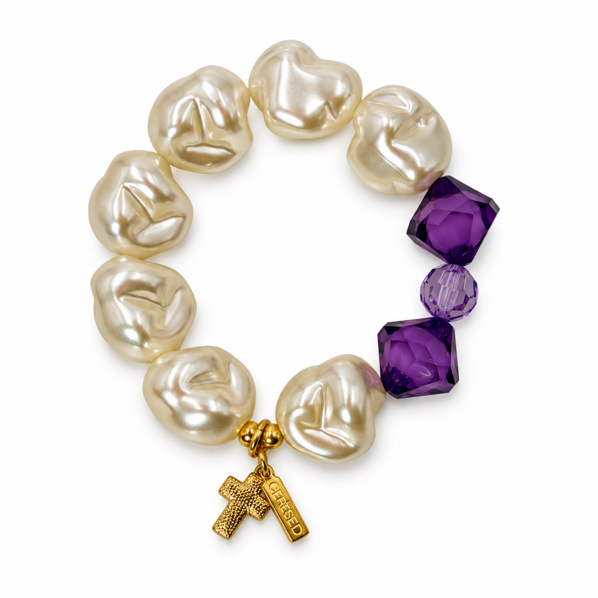 NCNW Purple Pillow Bracelet