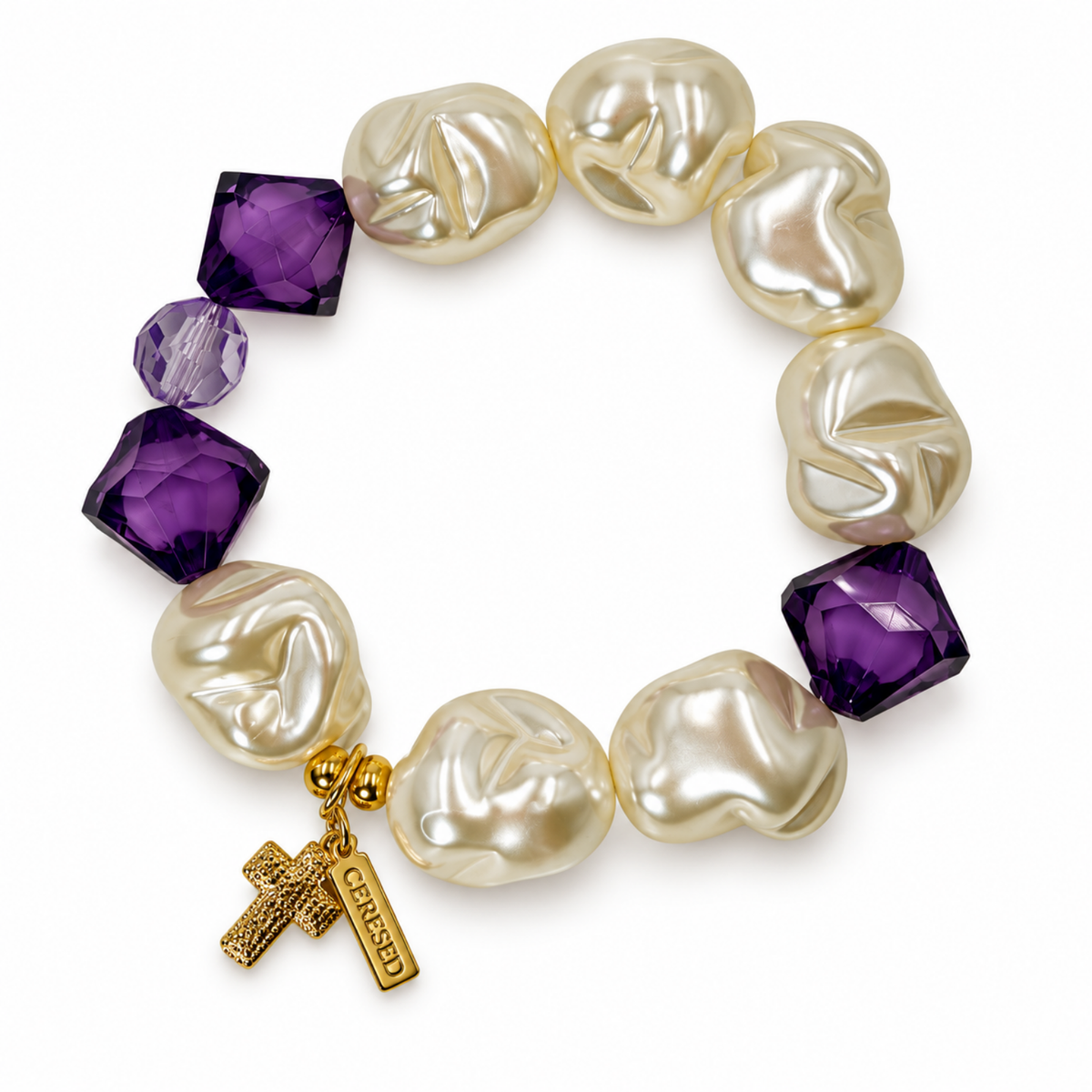 NCNW Purple Pillow Bracelet
