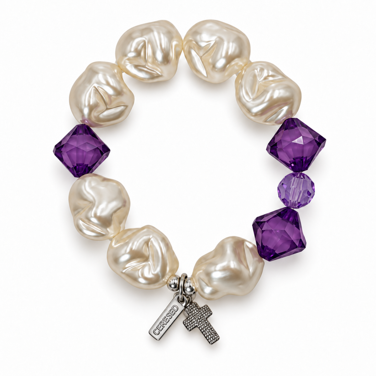 NCNW Purple Pillow Bracelet