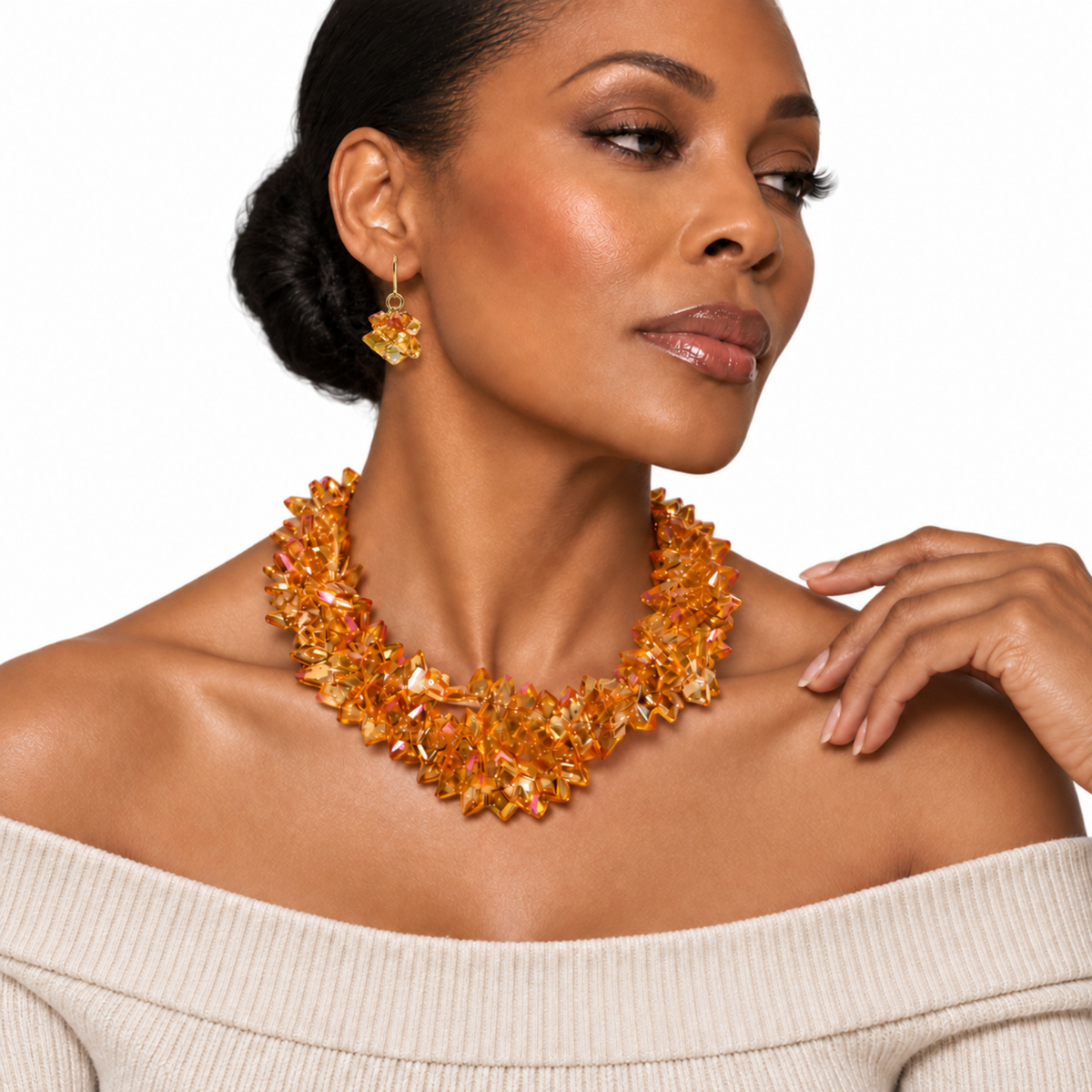 The Sunburst Necklace Set