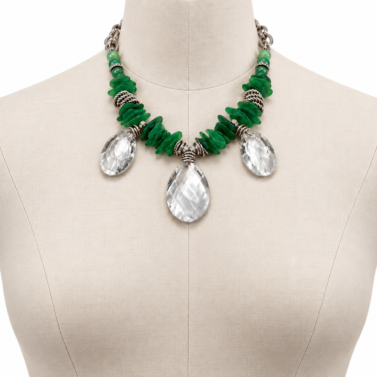 Green Threat Necklace
