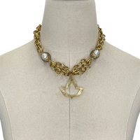 AKA Gold Gable Necklace AKA Necklaces Cerese D, Inc.   