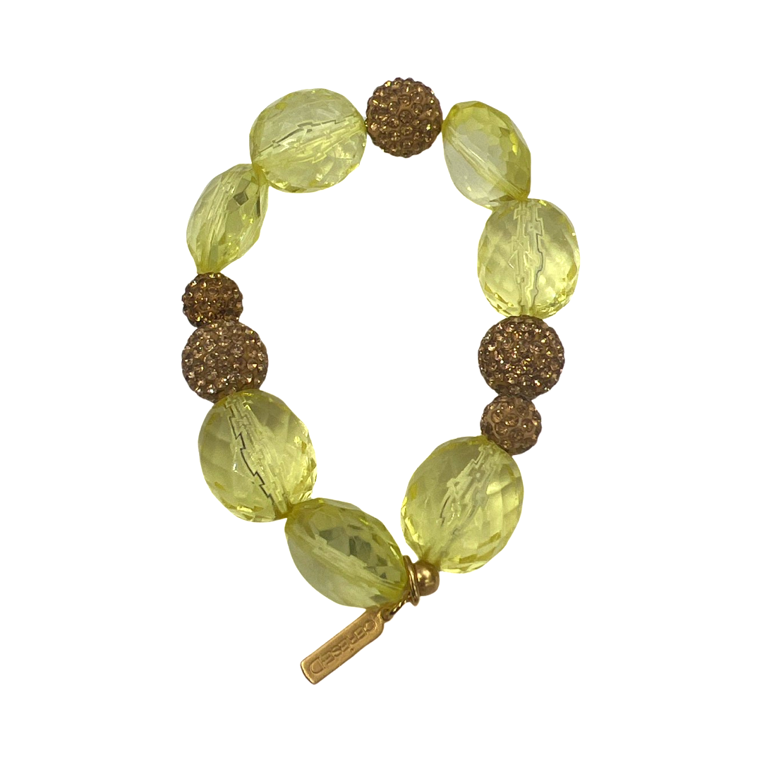 Yellow Bridget Resaca Bracelet Bracelets Cerese D, Inc. Gold  