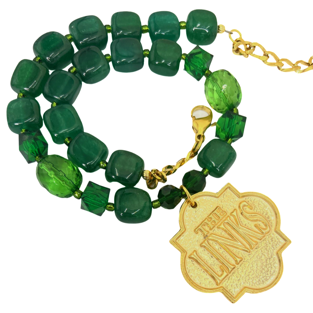 Links Green Hope Necklace LINKS Necklaces Cerese D, Inc.   