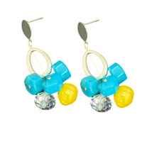 Popsicle Stand Blues Earrings Earrings Cerese D, Inc.   