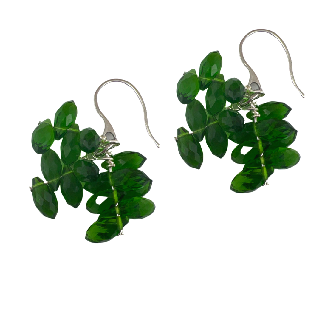 Emerald Goliad Celeste Earring Earrings Cerese D, Inc.   