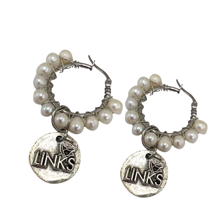 Links Connection Earrings LINKS Earrings Cerese D, Inc. Silver  