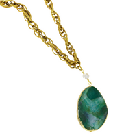 Links Green 46th Street Necklace LINKS Necklaces Cerese D, Inc.   
