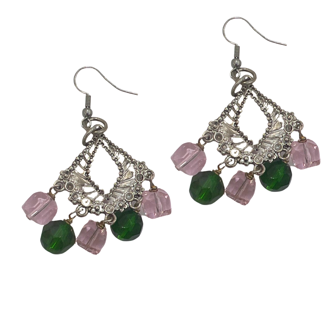 Brunei Silver Cornelia Earring Earrings Cerese D, Inc.   