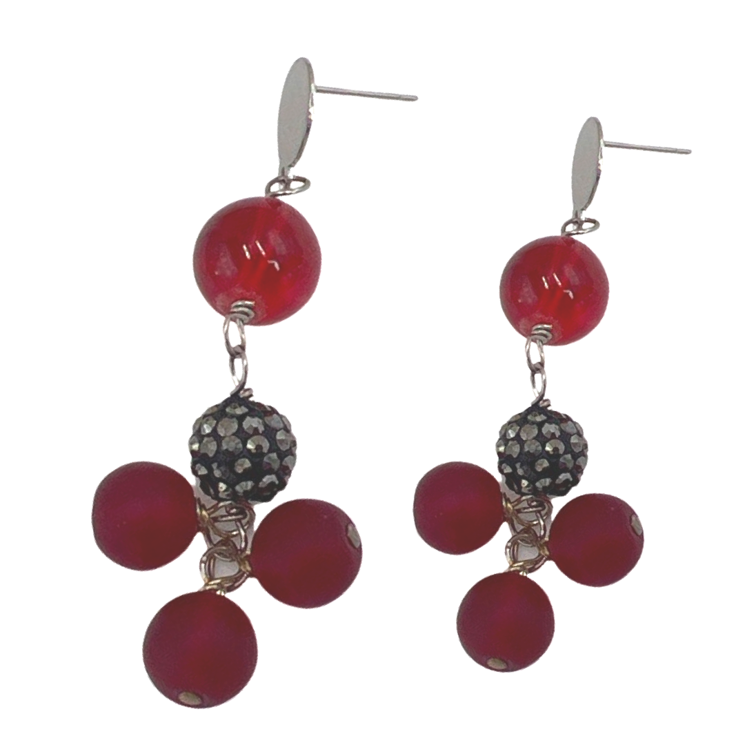 Apple Orchard Earrings Earrings Cerese D, Inc.   