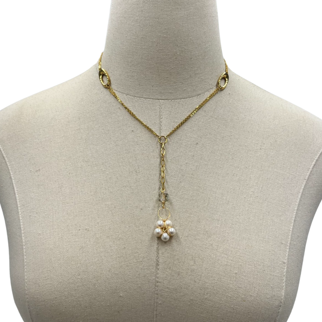 Pearl Me Little Necklace Necklaces Cerese D, Inc.   