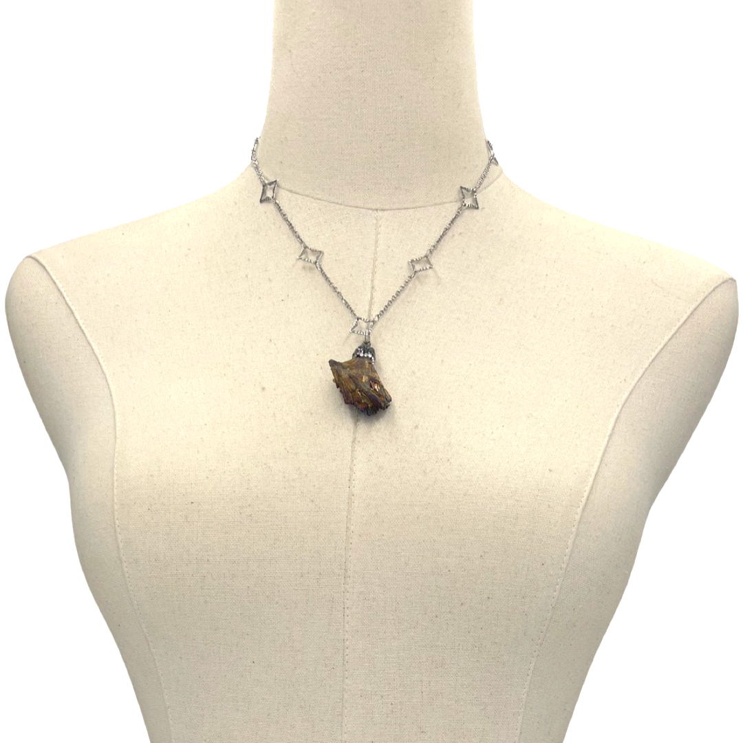 Kyanite Canyon Necklace Necklaces Cerese D, Inc.   