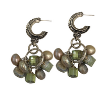 Belize Green Garner Earring Earrings Cerese D, Inc.   