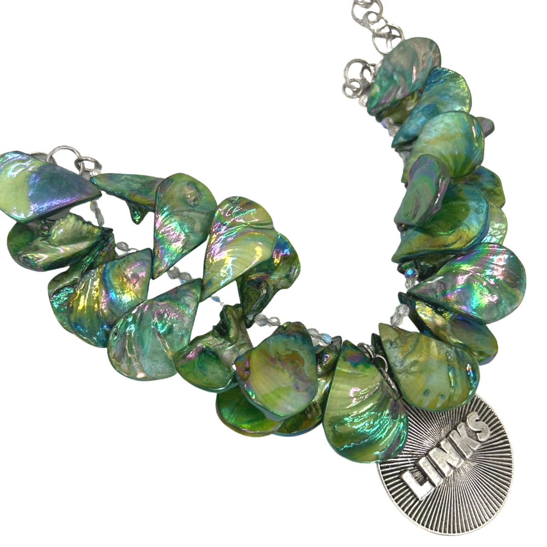 Links Kale Necklace LINKS Necklaces Cerese D, Inc. Silver  