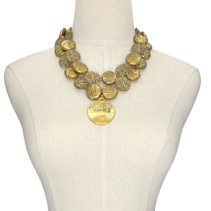 Links Rising Gold Necklace LINKS Necklaces Cerese D, Inc.   