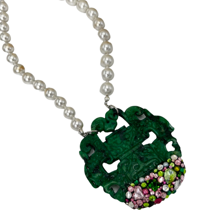 Jade Art Necklace AKA Necklaces Cerese D, Inc.   