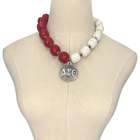 Delta Sequin Trip Necklace DELTA Necklaces Cerese D Jewelry Silver  