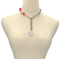 Delta Sell It Necklace DELTA Necklaces Cerese D, Inc. Silver  