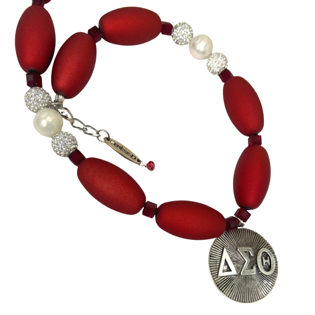Delta Woody Necklace DELTA Necklaces Cerese D, Inc.   