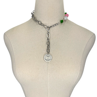 AKA Movie 1908 Necklace AKA Necklaces Cerese D, Inc. Silver  