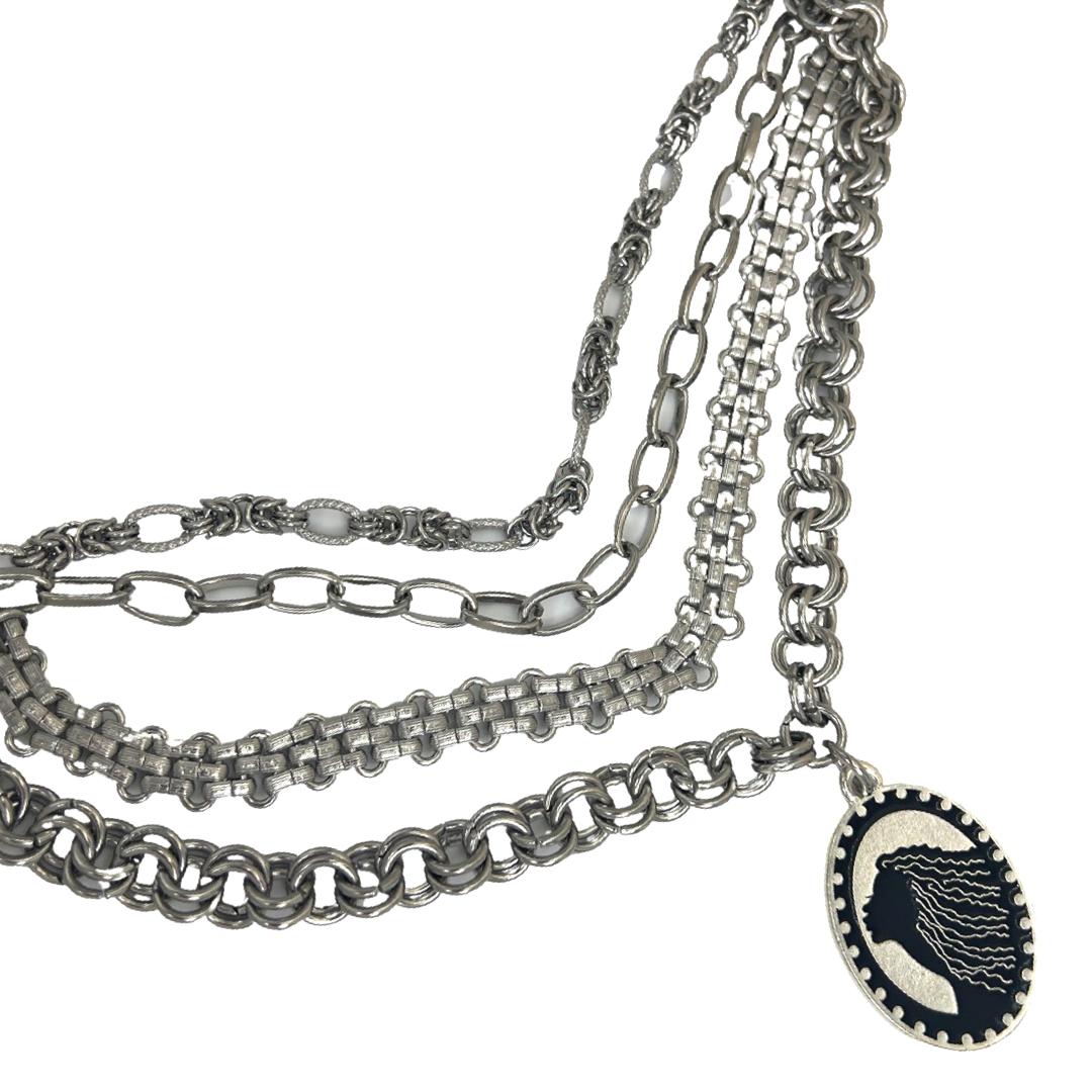Glorious Purpose Necklace Black Excellence Cerese D, Inc.   