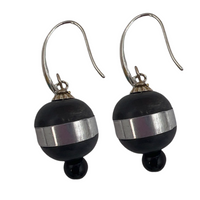 Black Adele Silver Earring Earrings Cerese D, Inc.   
