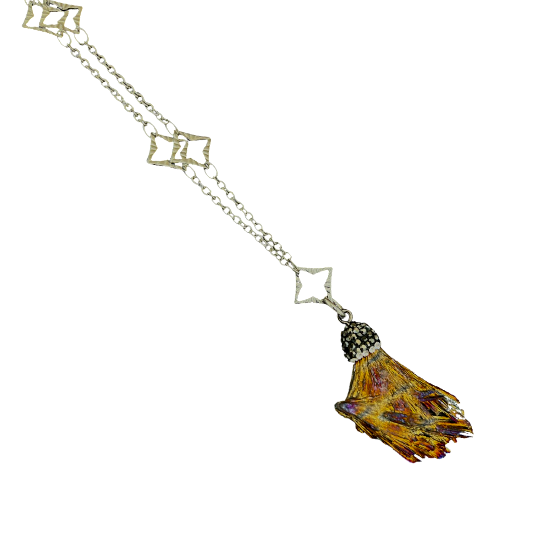 Kyanite Canyon Necklace Necklaces Cerese D, Inc.   