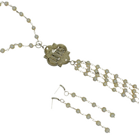 Links Segovia Tassel Necklace LINKS Necklaces Cerese D, Inc. Silver  