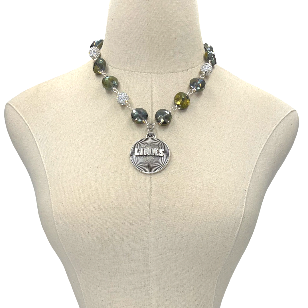 Links Flor Lite Necklace LINKS Necklaces Cerese D, Inc.   