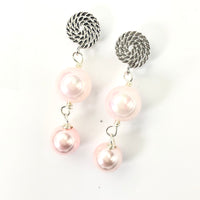 Winning Chance Earrings Earrings Cerese D, Inc. Silver  