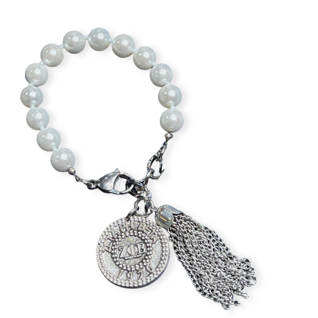 Zeta Classic Pearl 10 Bracelet Zeta Bracelet Cerese D, Inc. Modern  