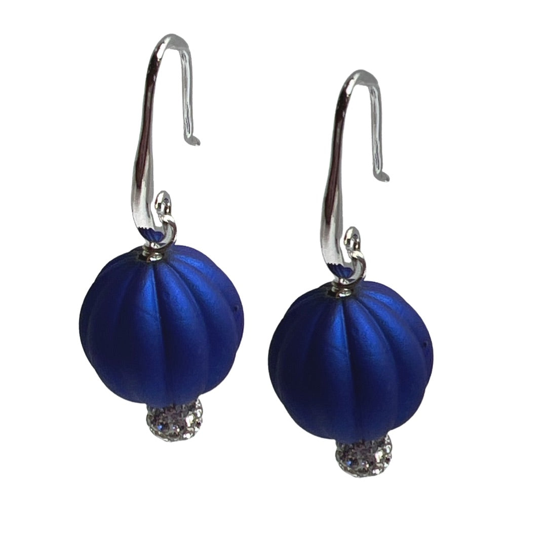 Zeta Love Blue Earring Zeta Earring Cerese D, Inc.   