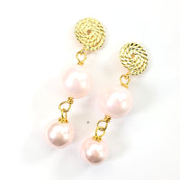 Winning Chance Earrings Earrings Cerese D, Inc. Gold  