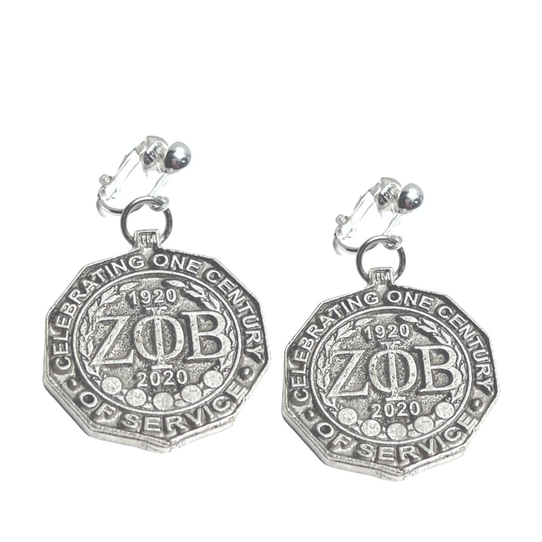Zeta Centennial 100 Earring Zeta Earring Cerese D, Inc. Clip on  
