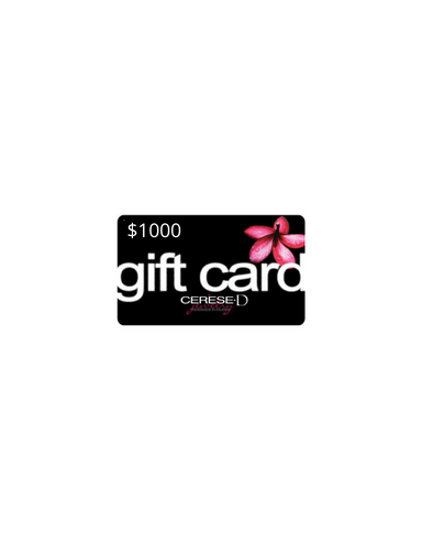 Cerese D E-Gift Cards Gift Card Cerese D Jewelry   