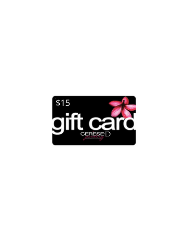 Cerese D E-Gift Cards Gift Card Cerese D Jewelry $15.00  